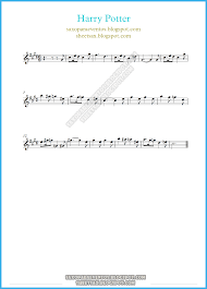 Music Score Of Harry Potter Theme Free Sheet Music For Sax Saxophone Sheet Music Saxophone Music Harry Potter Music