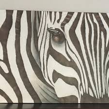 Any time, anywhere access needs. Best Euc Zebra Canvas From Z Gallerie Glass Coat 60 W X 48 H For Sale In Houston Texas For 2021