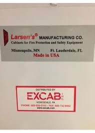 If you have a fire extinguisher on the exterior of your property, a cabinet is a necessity in order to protect your investment and ensure a functioning extinguisher in an emergency. Larsens 2409 5r Semi Recessed Architectural Series Fire Extinguisher Cabinet