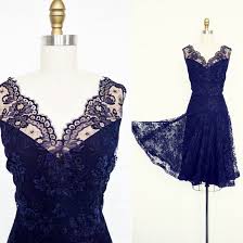 Vintage 1940 S Sapphire Lace Party Dress Positively Stunning Vintage 1940 S Sapphire Blue Lace Royal Blue Bridesmaid Dresses Lace Party Dresses Simple Dresses