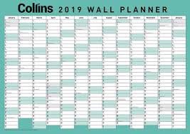 2019 Calendar Wall Planner Wall Planner Family Planner Calendar Family Calendar