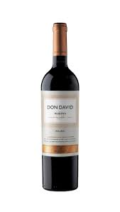 Vino Tinto Don David Reserva Malbec El Esteco 750 ml.