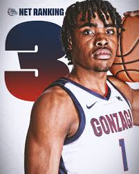 No. 3 in the first NET ranking of the season