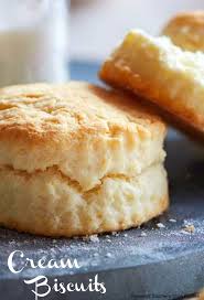 Biscuits Made With Self Rising Flour And Heavy Cream Easy Cream Biscuits Cream Biscuits Easy Cream Biscuit Recipe