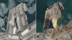 💰 $43 billion was the estimated cost due to the ship having blocked the suez canal 💰 $59 billion was the estimated value being held up due to the. Satellite Images Reveal Extent Of Damage From Beirut Explosion Ktla