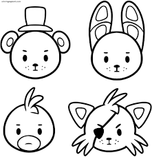 Five nights at freddy s coloring pages printable november 27 2019 by coloring choose the right five nights at freddy s picture download it for free and start painting. Cute Fnaf Characters Coloring Pages Five Nights At Freddy S Coloring Pages Coloring Pages For Kids And Adults