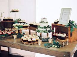Natural Glam Wedding In Lavender And Green Wedding Dessert Table Decor Rustic Dessert Dessert Bar Wedding