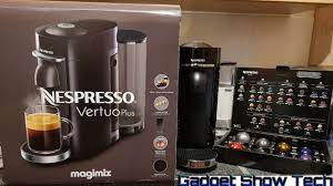Since it doesn't have confusing buttons and controls you can understand how to use it, right. Coffee Machine Nespresso Vertuoplus Magimix Unboxing Setup Youtube