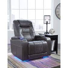 Light Up Your Living Room With The Led Lights And Comfortable Construction Of This Contemporary Recliner Power Recliners Recliner Furniture