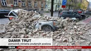 В результате толчков значительные повреждения получили церкви и. Zemletryasenie V Horvatii Foto I Video