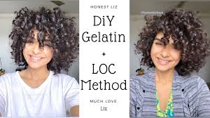 Hair products and diy treatments can contain ingredients that are moisturizing and/or contain protein. Diy Gelatin Protein Treatment Honest Liz Youtube