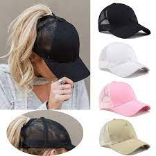 Tennis Women S Cap Sport Hat Summer Messy Bun Mesh Hats Adjustable Discounts Bestprice Womens Baseball Cap Baseball Women Baseball Hats