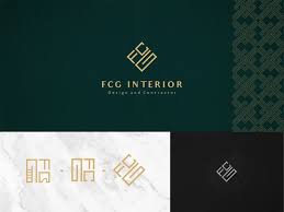 Fcg Interior Design And Contractor Logo In 2021 Interior Design Logo Inspiration Logo Inspiration Graphics Interior Designer Logo