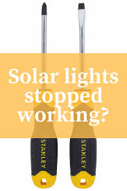 How To Fix Solar Lights Guide To Troubleshooting Disassembly