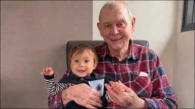 John Farnham celebrates 77th birthday with grandson: Son James shares rare update - 'We love you so much' | - The Times of India