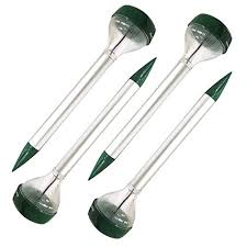 4pcs solar ultrasonic pest repeller animal snake mole rat mouse repellent set f. Top 10 Solar Pest Repellers Of 2021 Best Reviews Guide