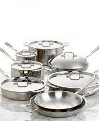 All Clad Copper Core 14 Pc Cookware Set Reviews Cookware Kitchen Macy S Cookware Set Cookware Sets Cookware Set Nonstick