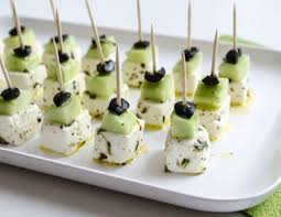 Feta Spiesse Mit Gurke Rezept Rezept Fingerfood Rezepte Fingerfood Gesundes Fingerfood