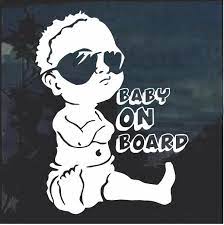 It includes easy to follow step by step instructions. Cool Baby On Board Window Decal Sticker