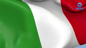 Italian national flag was inspired by the french flag, which was brought there in 1796 when napoleon attacked italy. Italian Flag Zoom Video Conference Background Vorlage Postermywall