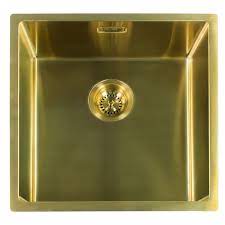 Order now for quick delivery. Miami Gold Kitchen Sink 40x40 Notjusttaps Co Uk