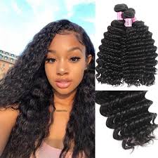 Unice Hair Icenu Series 3 Bundles Indian Deep Wave Human Virgin Hair