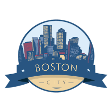 Boston City Skyline Badge Ad Sponsored Ad City Skyline Badge Boston City Skyline Watercolor City Boston Skyline