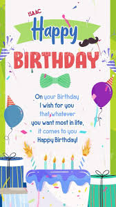 Happy Birthday Video Song With Name Electronic Congratulations Card Happy Birthday Best Friend In 2020 Happy Birthday Greetings Friends Happy Birthday Video Happy Birthday Wishes Cards