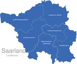 Im saarland sind am samstag 130 neue infektionen mit dem coronavirus gemeldet worden. Saarland Landkreise Interaktive Landkarte Image Maps De