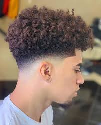 Blowout Haircut 25 Modern Blowout Fade And Taper Hairstyles Men Haircut Curly Hair Fade Haircut Curly Hair Fade Haircut