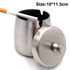 Diy ash tray for smoking area at a commercial location. Windproof Ashtray For Cigarettes Outdoor Ashtrays For Patio Beautiful Tabletop Smoke Stainless Steel Ashtray For Home Office Walmart Com Walmart Com