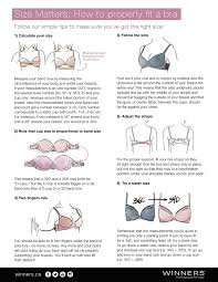 Winners Bra Size Guide The Lifestyle Report