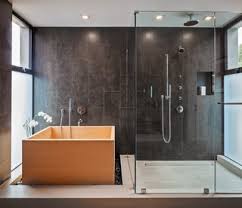 Soaking tub helps you soak away the day's cares with its integral 40 lumbar support and composite backing that offers great heat retention to help keep your water warmer longer. Best 60 Modern Bathroom Soaking Tubs Enclosed Showers Design Photos Dwell