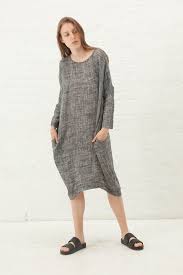 Black Crane Type A Bud Dress Pepper On Garmentory Types Of Dresses Dresses Cocoon Dress
