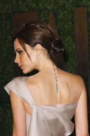 What tattoos does victoria beckham have? 35 Victoria Beckham Tattoo Ideas Victoria Beckham Beckham Victoria