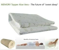 You find it in king, queen, full and twin sizes. Super Memory Foam Topper Aloe Vera Thin Mattress All Sizes H 5 Cm Ebay