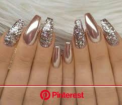 Easy to apply & looks great on short or long nails. The Most Glamorous Nail Ideas For New Years Eve In 2020 Rose Gold Nails Gold Nail Art Gold Nails Clara Beauty My
