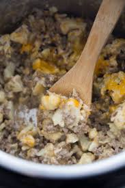 Add 2 tablespoons oil to the pot and brown your turkey pieces in batches, adding more oil as. Instant Pot Cauliflower Cheeseburger Mac Instant Pot Low Carb Hamburger Helper Confessions Of A Fit Foodie