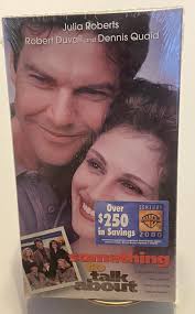 Something to Talk About VHS
