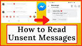 We did not find results for: How To See Unsent Message On Messenger 2021 Youtube