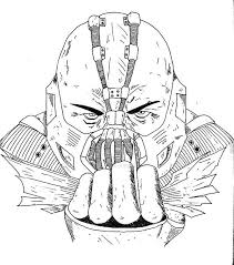 Bane Batman Bane Batman Tom Hardy Coloring Pages Batman Coloring Pages Bane Batman Coloring Pages