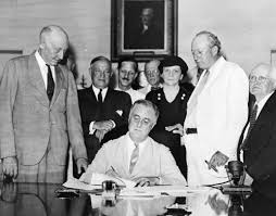A free and secure my social security account provides personalized tools for everyone, whether you receive benefits or not. Datei Signing Of The Social Security Act Jpg Wikipedia
