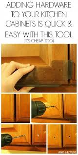 Installing Kitchen Cabinet Hardware Installing Kitchen Cabinets Kitchen Cabinet Hardware Simple Kitchen Remodel