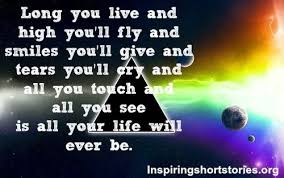 Pink Floyd Quotes On Tumblr Pink Floyd Quotes Life Quotes To Live By Inspirational Short Stories