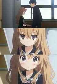 Just Finished This Anime My Face Is Bright Red Stained With Tears And My Eyes Feel So Dry Toradora Thank You For G Toradora Anime Romance Romantic Anime