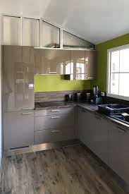 Cuisine Moderne Grege Kitchen Kitchen Cabinets Home Decor