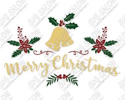 Download Merry Christmas Holly Sign Cut File In Svg Eps Dxf Jpeg And Png PSD Mockup Templates