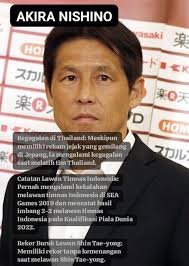 Katanya kandidat pelatih timnas. Tapi raport. Nya jeblok