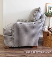 A Cotton Ticking That Works For Washable Slipcovers Slipcovers For Chairs Washable Slipcovers Furniture Slipcovers