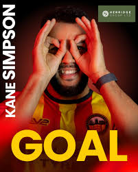 54'| GET IN THERE KANE SIMPSON! 🔵0-1🐯#GCAFC